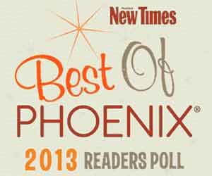 2012 Best of Phoenix Numerous Best Restaurant Awards - Veteran-friendly, YouTube Campaign, Jewish Deli, St Patrick's Day, Top Bakery - Chompie's, Phoenix, AZ